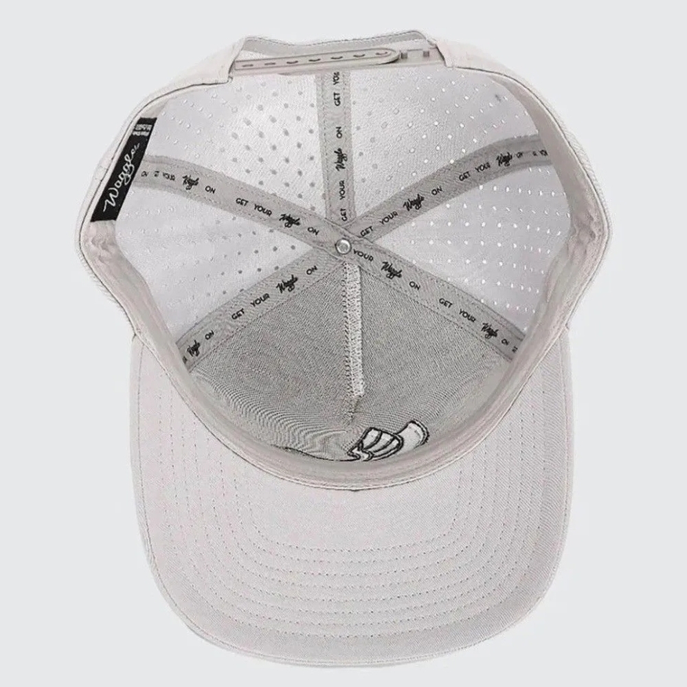 Waggle White Embroidered Duck Cap - Picture 4 of 4